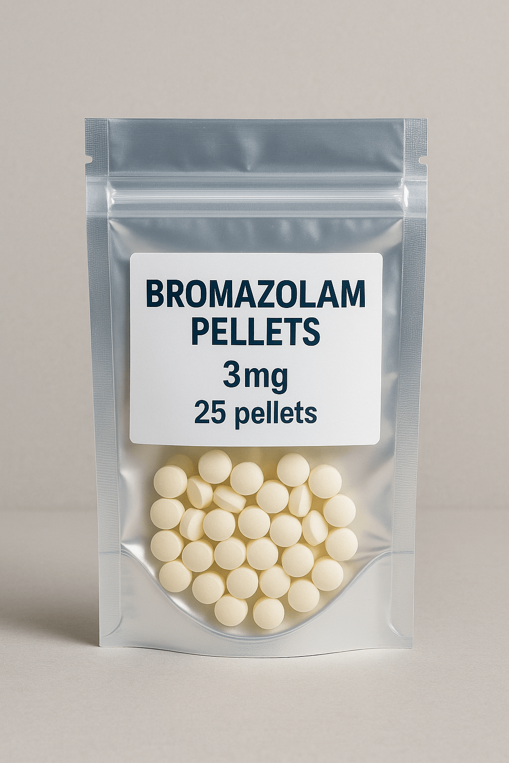Bromazolam Pellets 3mg 25 pellets